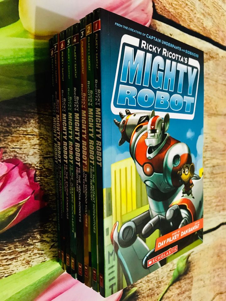 Ricky Ricotta's Mighty Robot (9 cuốn)